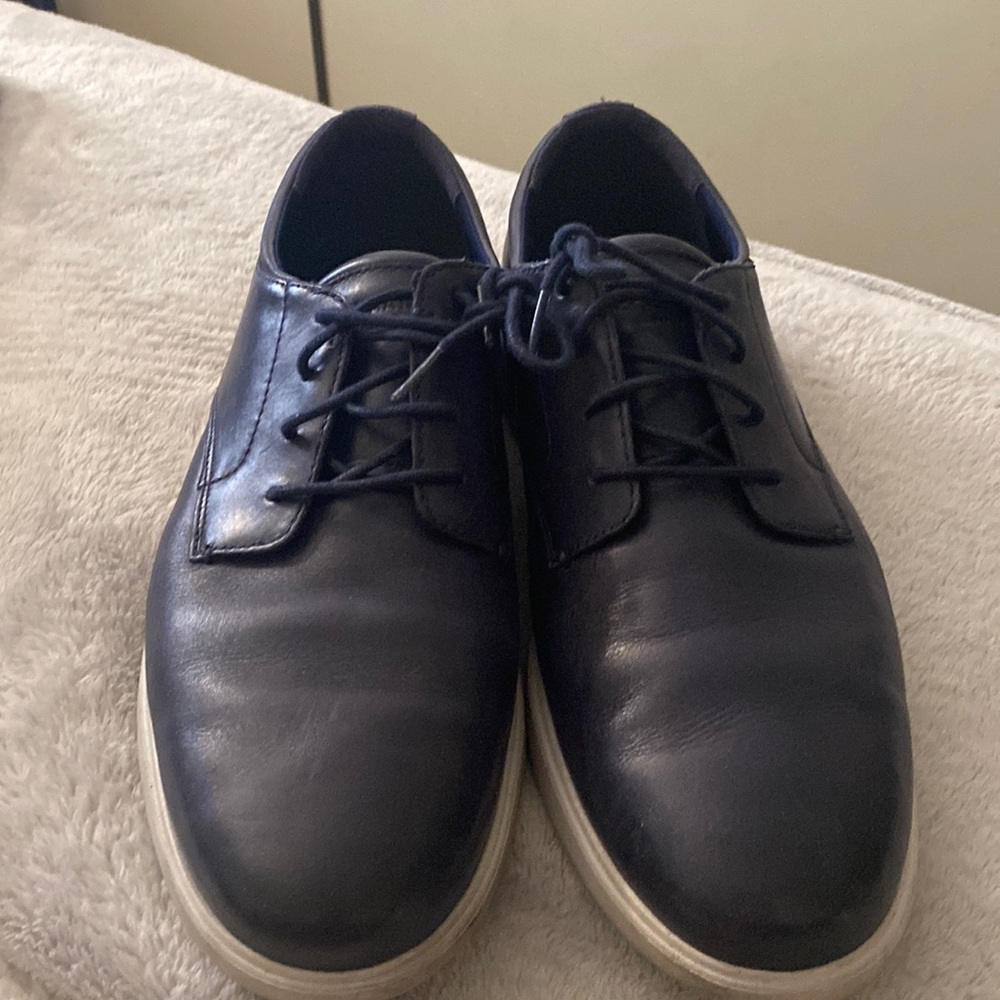 Cole Haan navy blue leather, size 11.5